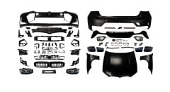Bmw F30 3 Serisi için Uyumlu 2022+ Yükseltme G20 Facelift Body Kit (Makyajlı Kasa Led Farlı Modeller için)