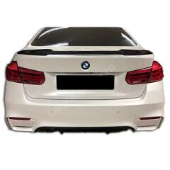 Bmw F30 Uyumlu Yedek Parça M4 Spoiler Plastik Boyasız