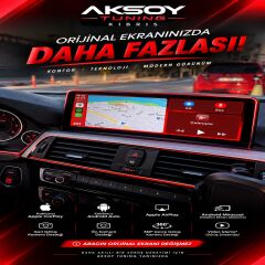 Bmw F30 F20 Multimedya Carplay And Auto 4+64GB Bluetooth