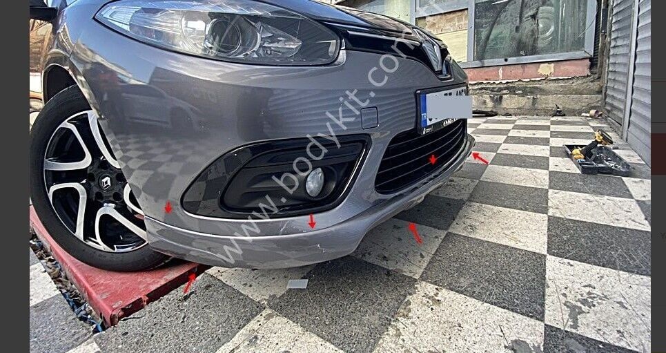 Renault Fluence Uyumlu Yedek Parça Ön Tampon Eki Makyajlı