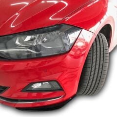 Volkswagen Polo 2018 Uyumlu Yedek Parça R Line 2 Parça Ön Lip Boyalı