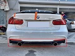 Bmw F80 Uyumlu Yedek Parça Arka Tampon Difüzör