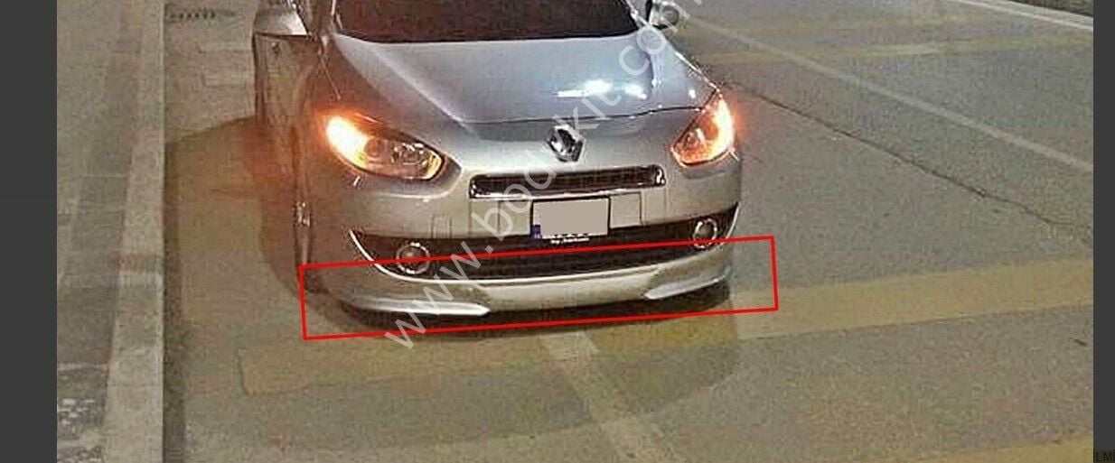 Renault Fluence Uyumlu Yedek Parça Ön Tampon Eki Makyajsız