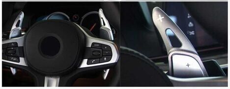 Bmw G Serisi 3-4-5 Serisi Uyumlu Paddle Shift Silver (F1 Vites Pedal Kulakçığı)