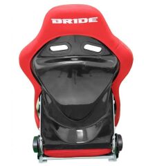Bride Low Max Metal Kasnaklı Ayarlanabilir Kırmızı Spor Yarış Koltuğu