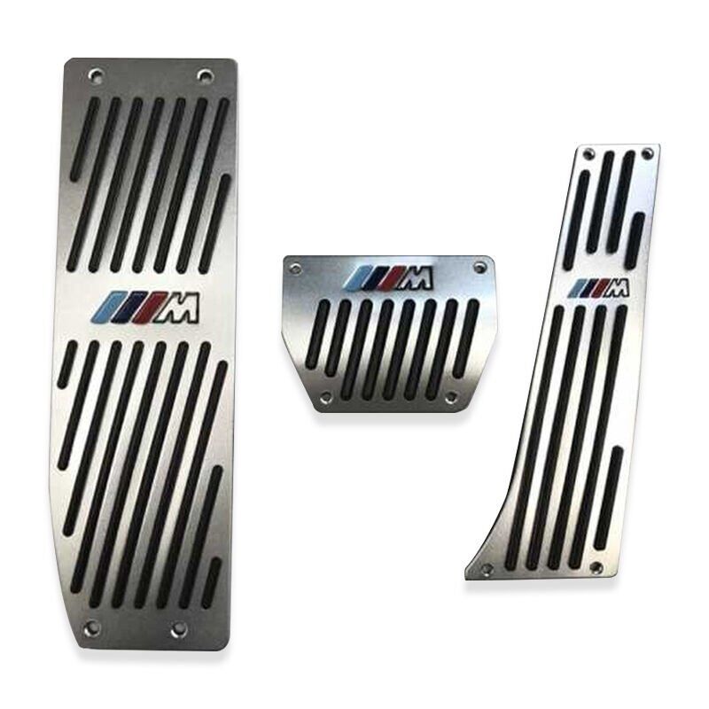 Bmw E46 E90 E92 E93 E87 Uyumlu Otomatik Silver Pedal Seti
