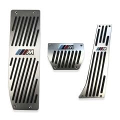 Bmw E46 E90 E92 E93 E87 Uyumlu Otomatik Silver Pedal Seti