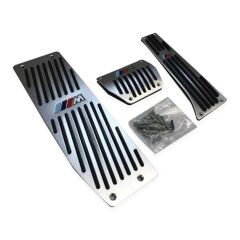 Bmw E46 E90 E92 E93 E87 Uyumlu Otomatik Silver Pedal Seti