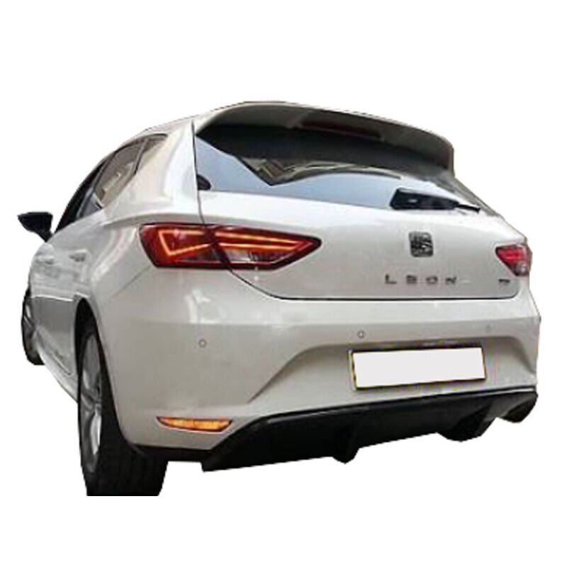 Seat Leon MK3 Uyumlu Yedek Parça Style Difüzör FiberBoyalı