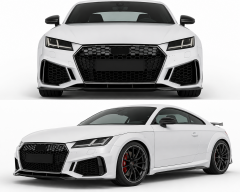 Audi TT 8S 2015-2018 RS Tasarım Ön Tampon Seti