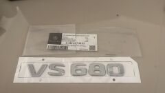 Benz VS680 Bagaj Krom Metal 3M 3D Yazı Logo
