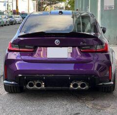 Bmw G20 Psm Bagaj Üstü Spoiler Parlak Siyah