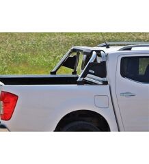 Volkswagen Amarok 2010-2017 Uyumlu Yedek Parça (Double Plus Chrome) Poliüretan Krom Roll Bar AQM4WD PRB01