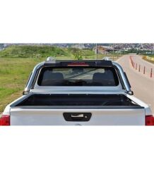 Volkswagen Amarok 2010-2017 Uyumlu Yedek Parça (Double Plus Chrome) Poliüretan Krom Roll Bar AQM4WD PRB01