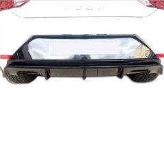 Seat Leon MK3.5 Uyumlu Yedek Parça Çift Çıkış Difüzör PlastikBoyalı