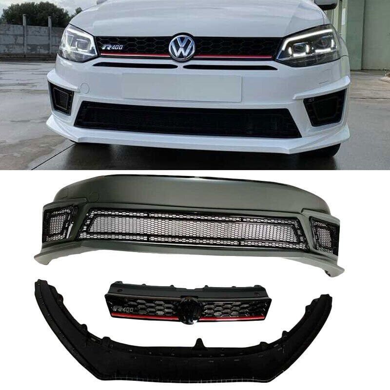 Volkswagen Polo Uyumlu 2010-2017 Ön Tampon +Panjur R400