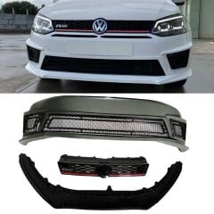 Volkswagen Polo Uyumlu Yedek Parça 2010-2017 Ön Tampon +Panjur R400