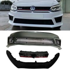 Volkswagen Polo Uyumlu 2010-2017 Ön Tampon +Panjur R400