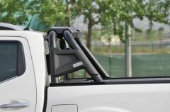 Volkswagen Amarok 2010-2017 Uyumlu (Double Plus Black) Poliüretan Siyah Roll Bar AQM4WD PRB02