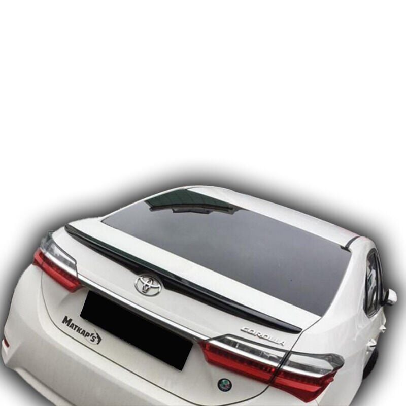 Toyota Corolla 2015 Yeni Kasa Uyumlu Yedek Parça Anatomik Spoiler Boyalı