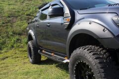 Toyota Tacoma Uyumlu  Off Road Yan Basamak (Side Steps) AQM4WD S30