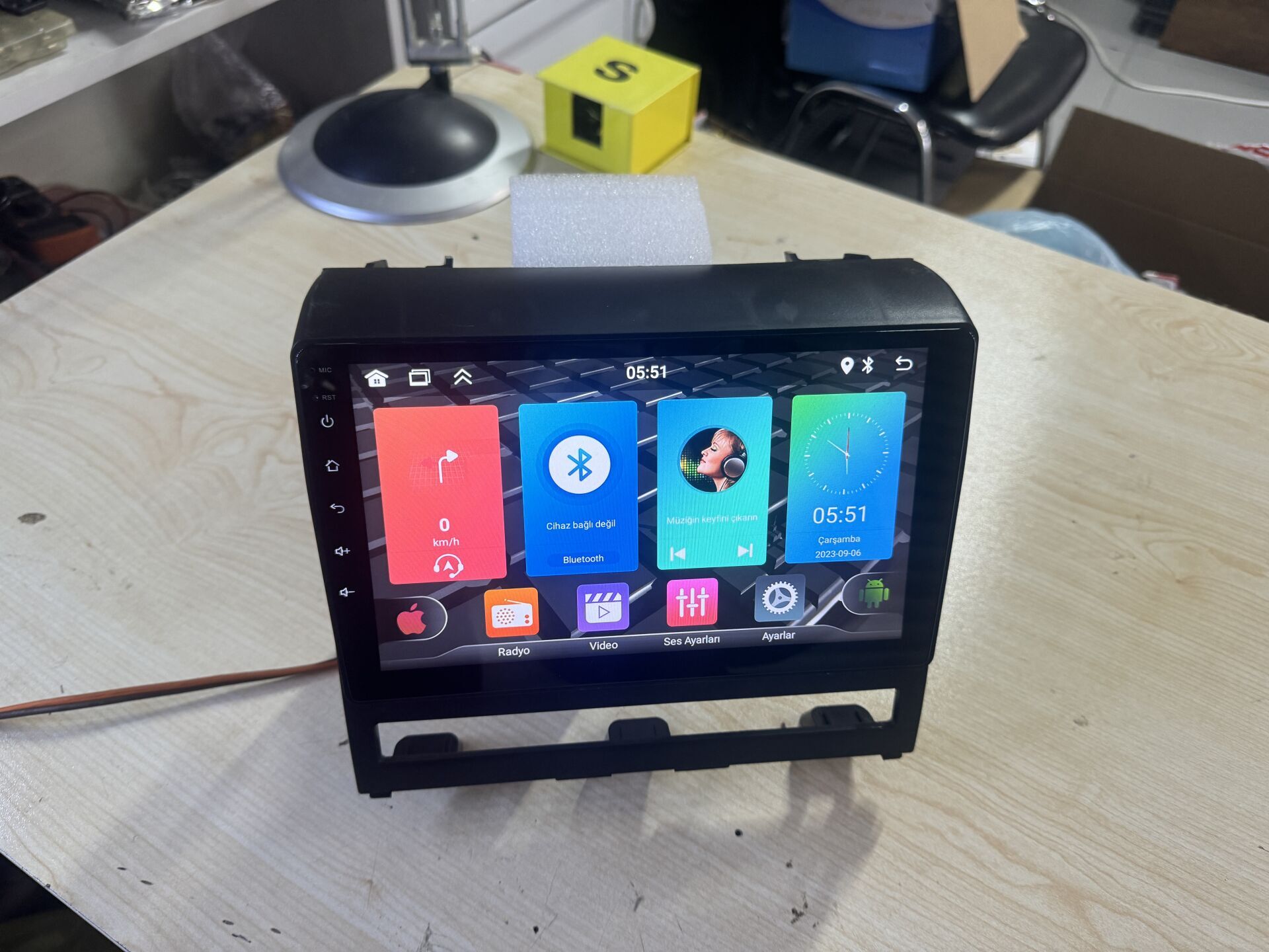 FİAT ALBEA MULTİMEDYA ANDROİD CARPLAY-AND AUTO 4+32GB