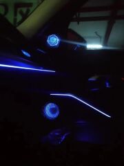 Bmw 3 Serisi G20 Uyumlu Yedek Parça Kapı Hoparlörü & Twetter Ve Işıklı Ambians Kapaklar ( 11 renk)