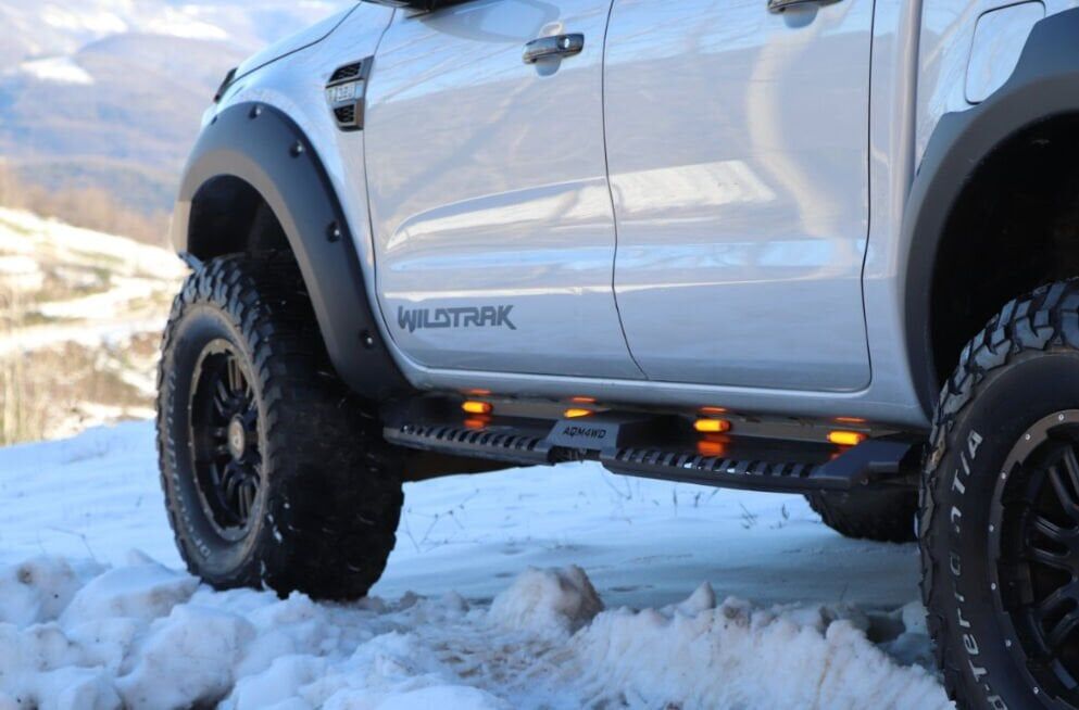 Toyota Tacoma Uyumlu Off Road Yan Basamak (Side Steps) AQM4WD