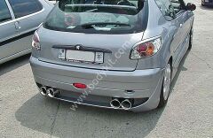 Peugeot 206 Uyumlu Yedek Parça Dimma Arka Tampon