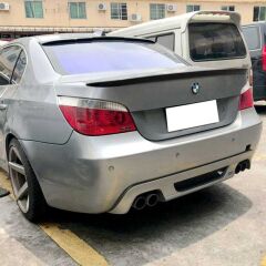 Bmw 5 Serisi E60 2005-2010 Uyumlu Bagaj Spoiler - Piano Black (Parlak Siyah)