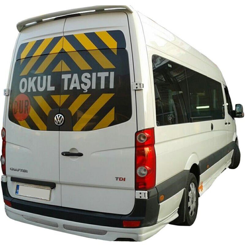 Volkswagen Crafter Uyumlu Yedek Parça Arka Tampon Karlık Boyalı