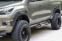 Volkswagen Amarok 2010-2017 Uyumlu Yedek Parça Off Road Yan Basamak (Side Steps) AQM4WD T32