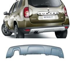 Dacia Duster 2008+ Uyumlu Yedek Parça Ön-Arka Difüzör (Plastik)