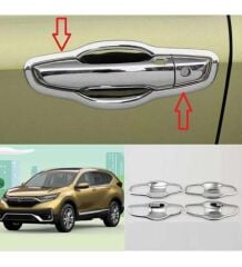 Honda Cr-V  Uyumlu Yedek Parça 2018 Sonrası Dış Kapı Kolu İç Kaplama ABS Krom Parça