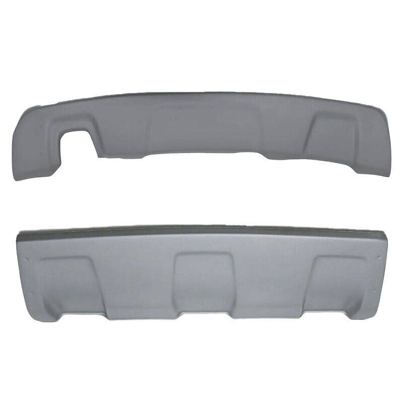 Dacia Duster 2008-2017 Uyumlu Yedek Parça Ön-Arka Difüzör (Plastik)