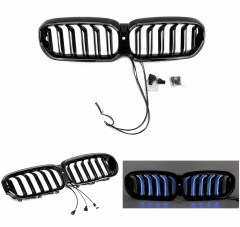 G30 Lci M5 Mavi Led’li Panjur Parlak Siyah