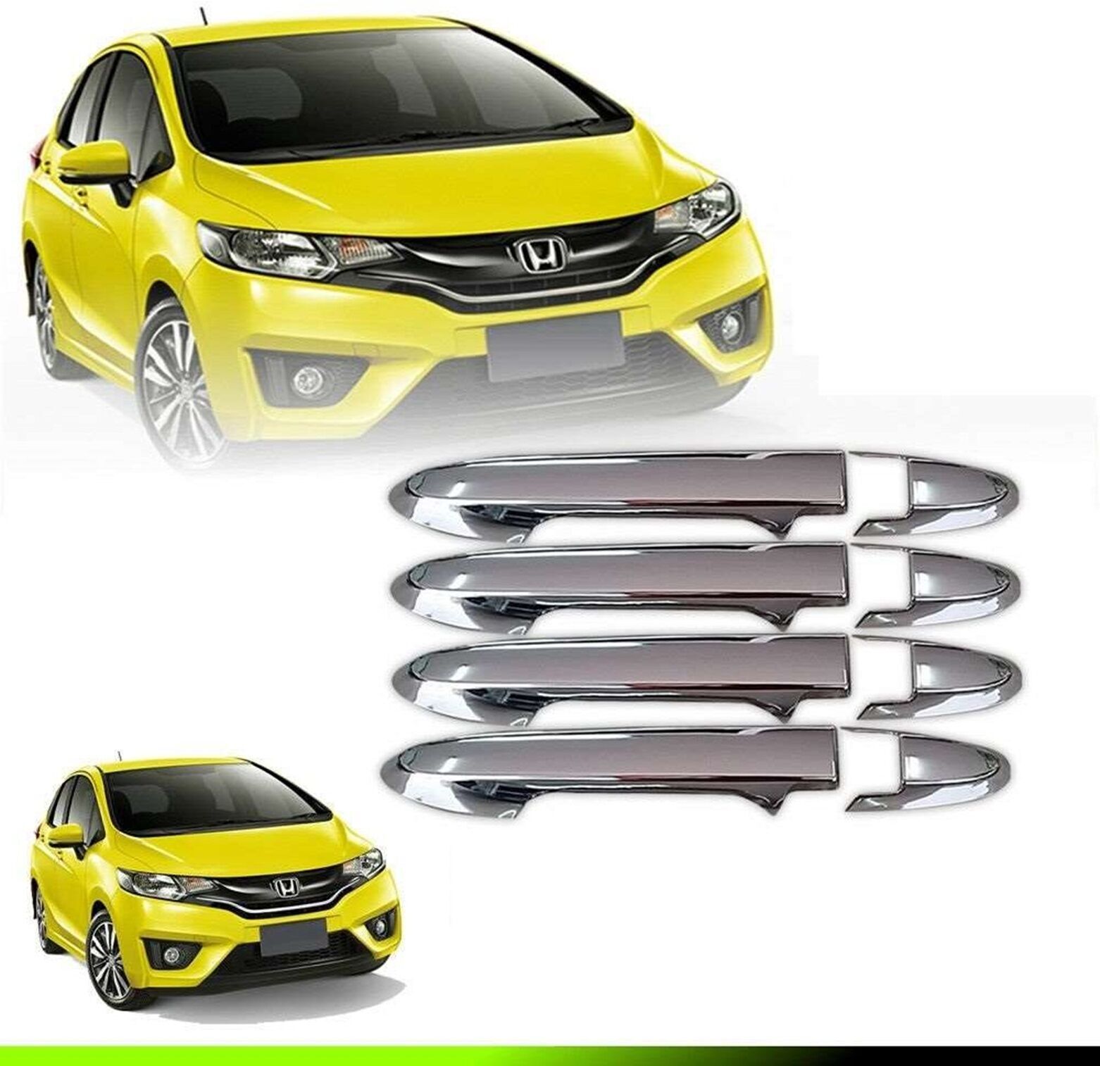 Honda Jazz Uyumlu  2014 Sonrası Kapı Kolu ABS Krom Parça