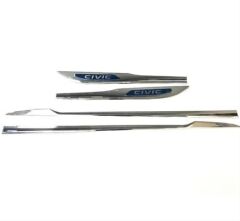 Honda Civic Fc5 Uyumlu Yedek Parça 2016-2021 Kapı Çıta Takımı Civic Yazılı