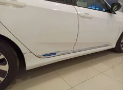 Honda Civic Fc5 Uyumlu 2016-2021 Kapı Çıta Takımı Civic Yazılı
