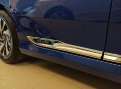 Honda Civic Fc5 Uyumlu 2016-2021 Kapı Çıta Takımı Civic Yazılı