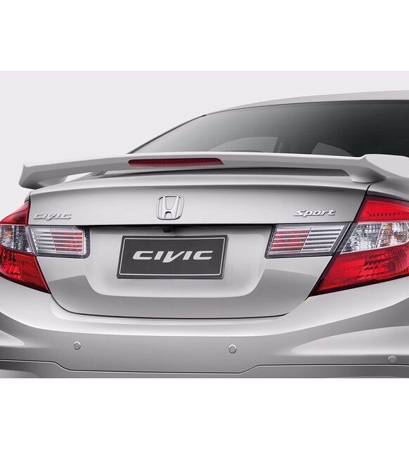 Honda Civic Uyumlu Yedek Parça 2012 Modulo Işıklı Spoiler Boyalı