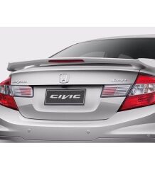 Honda Civic Uyumlu Yedek Parça 2012 Modulo Işıklı Spoiler Boyalı