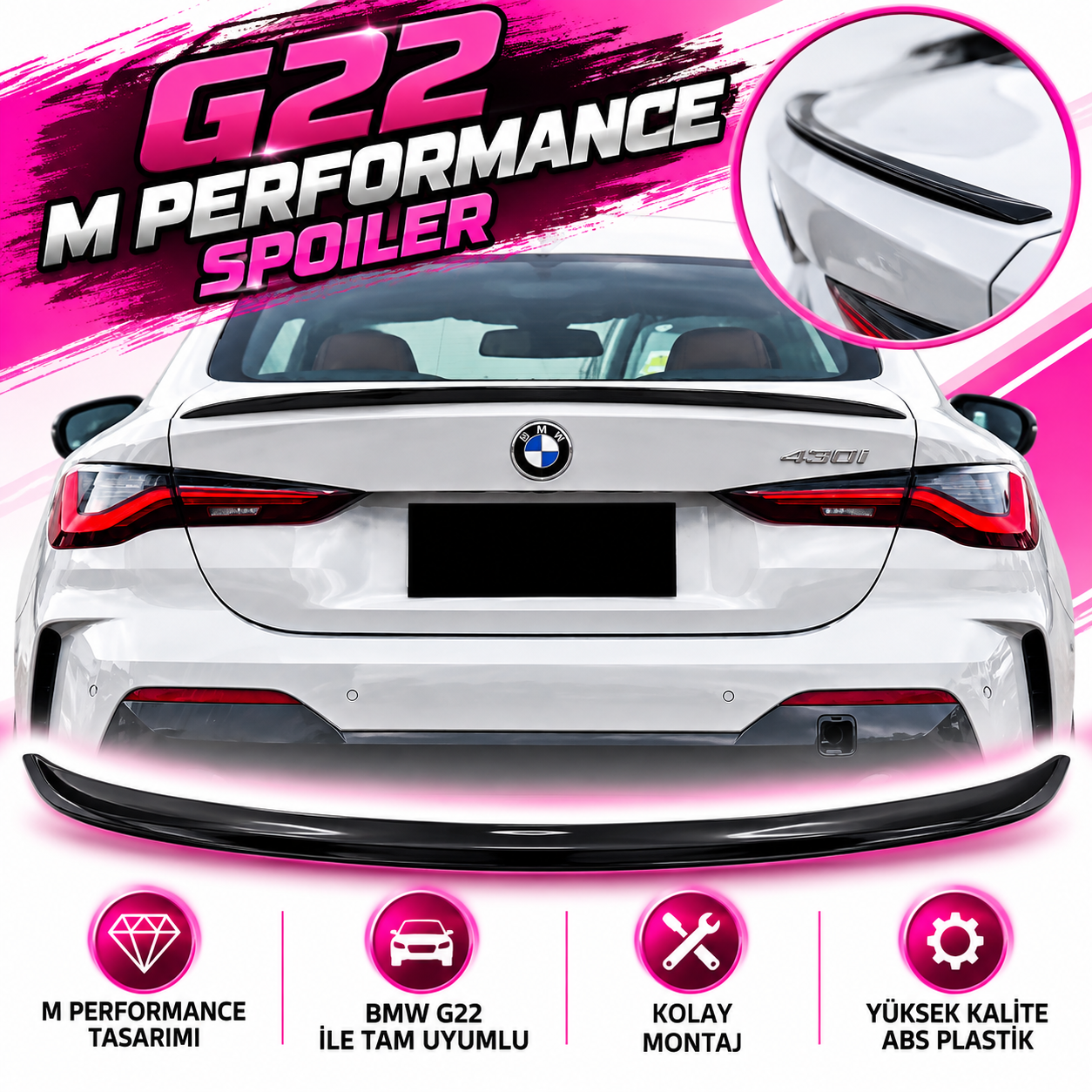 G22 M Performance Spoiler
