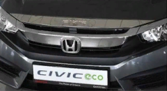 Honda Civic Fc5 Uyumlu fk7 2016-2020 Ön Panjur Üst Kaplama Nikelaj