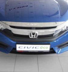 Honda Civic Fc5 Uyumlu fk7 2016-2020 Ön Panjur Üst Kaplama Nikelaj