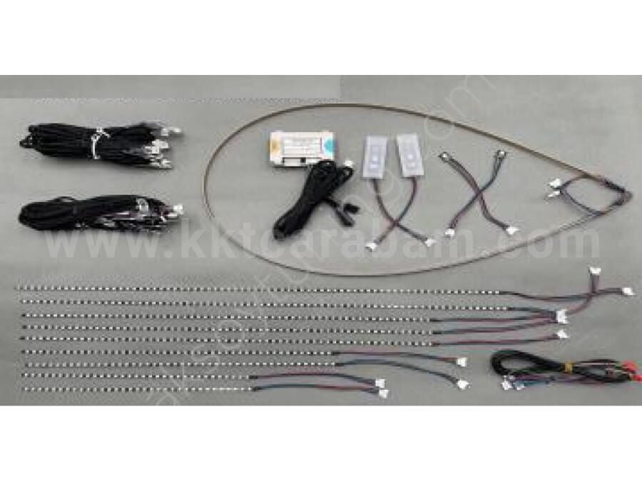 BMW 7 Serisi İç Ambiyans Aydınlatma