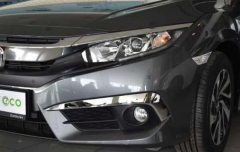 Honda Civic Fc5 2016-2020 Ön Sis Halka Kaplama - Krom