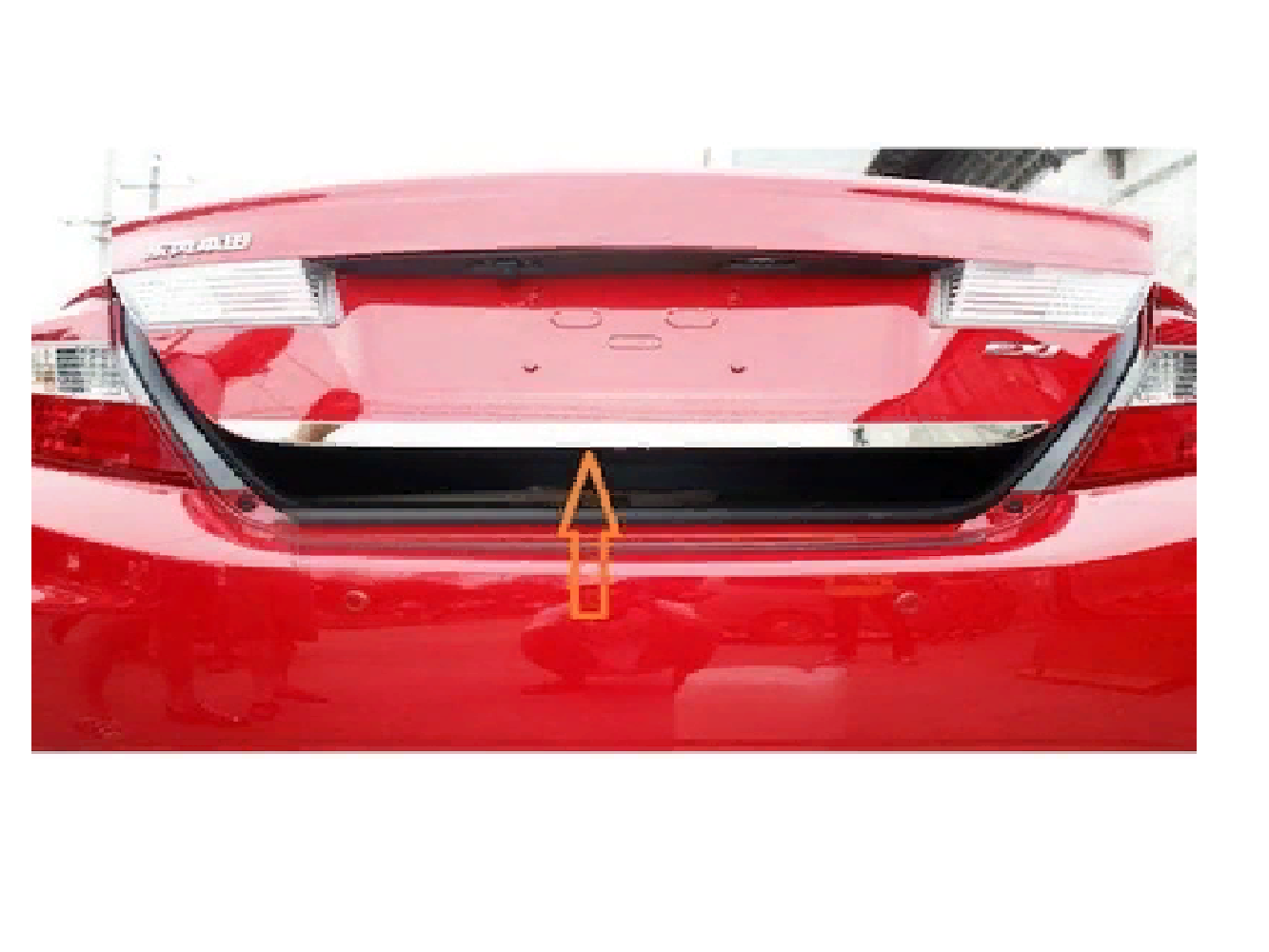 Honda Civic Fb7 Uyumlu Yedek Parça 2012-2015 Bagaj Çıtası