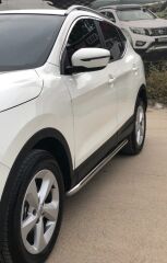 Nissan Navara 2010-2016 Off Road Uyumlu Yedek Parça Yan Basamak (Sport Style) Krom AQM4WD PSS01