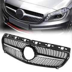Mercedes W176 A Class 2013-2015 Uyumlu Yedek Parça Diamond Panjur-Siyah